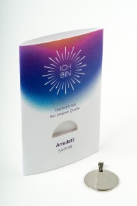 Amulett  SAPHIR silber
